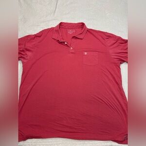 Peter Millar Red Polo Shirt Vibrant Golf- Size XXL